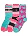 Noble Mount Women's (3 Pairs) Soft Anti-Skid Fuzzy Winter Crew Socks