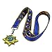 Hearthstone Emblem Light Up Double Sided Lanyard | LED Detachable Charm - Oval Hook Attachment