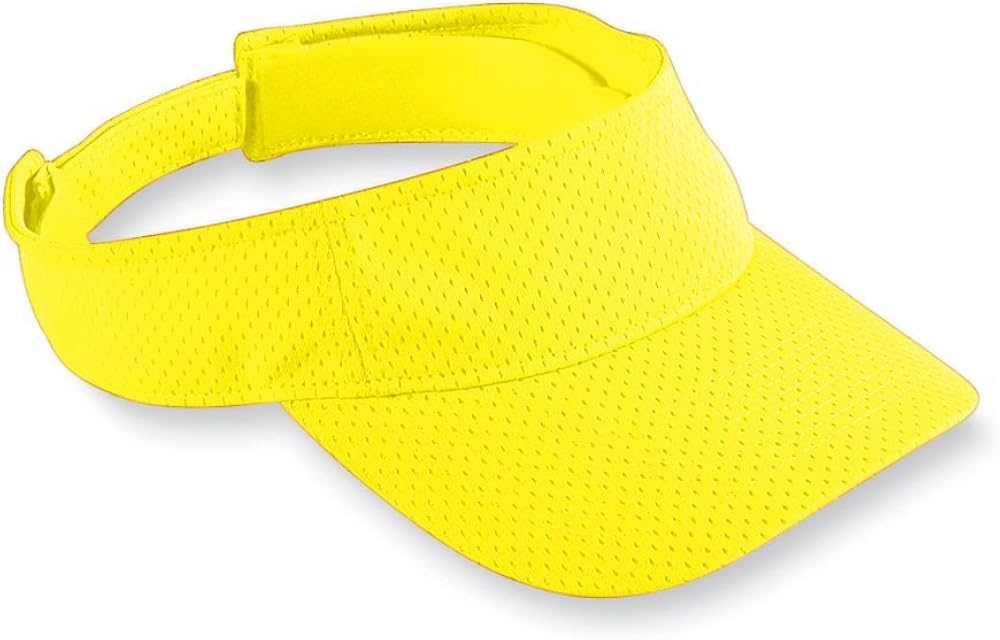 Augusta Sportswear Kids' Athletic MESH Visor OS Red: Augusta: Clothing