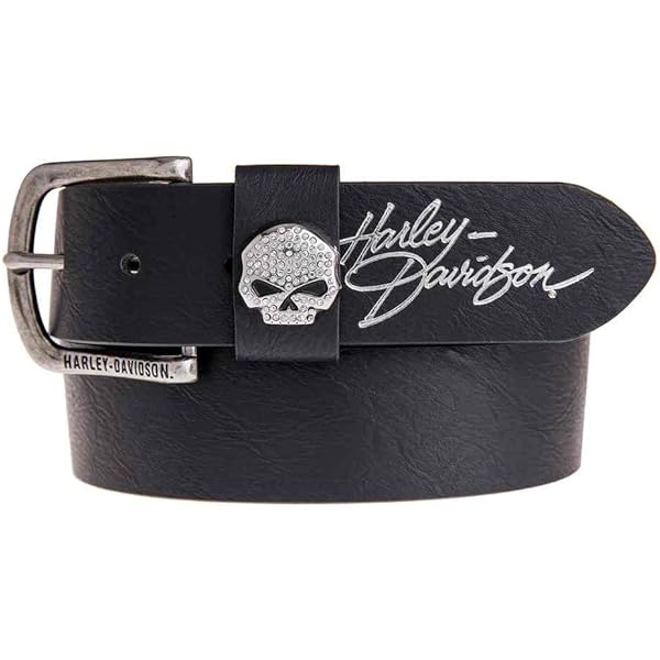 HARLEY-DAVIDSON スタッズ付きベルト Harley-Davidson Women's Embellished Crystal Saturday Night Belt