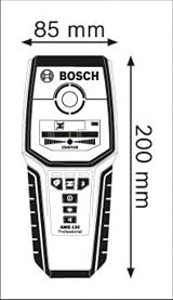 Bosch Professional GMS 120 Stud Finder Metal Live Cable Detector 38-120mm Depth view 8
