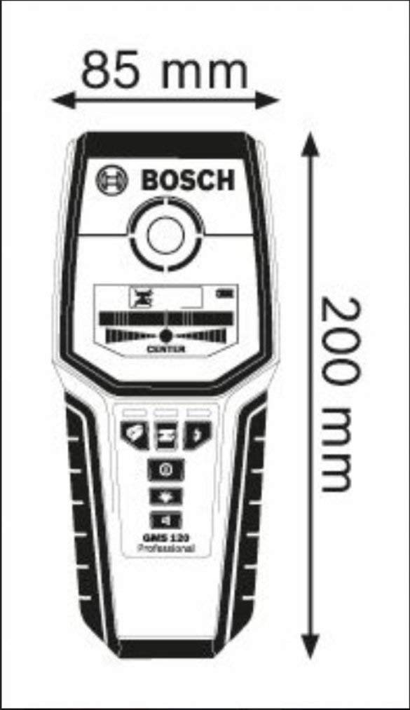 Bosch Professional Stud Finder GMS 120 (Max. Detection Depth