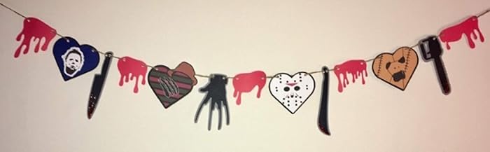 Amazon Com Halloween Horror Movie Decorations 80 S Slasher