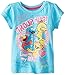 Sesame St Little Girls' Reet Group Hug Short Sleeve T-Shirt, Ocean Wind, 2T