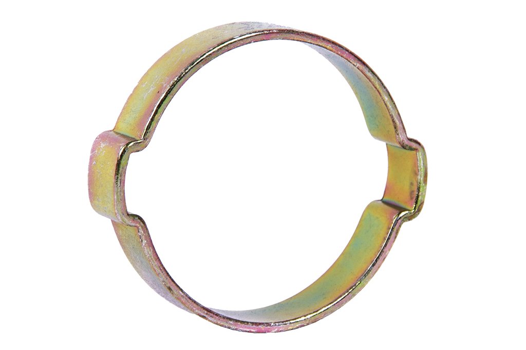 100pcs 22-25mm 2 Ear Clamp