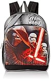Star Wars Boys' Kylo Ren and Stormtroopers Backpack, Grey/Black