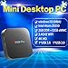 Wintel Pro Mini PC Intel Atom x5-Z8350 (Up to 1.92 GHz) Fanless Desktop Computer Windows 10 (64 Bit) [2GB/32GB/4K/Wi-Fi/Bluetooth/USB 3.0]