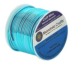 Mandala Crafts Anodized Aluminum Wire for