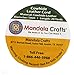 Mandala Crafts Round Cowhide Genuine Rust Leather Cord for Jewelry Making Kumihimo Leather Rope Spool - Rust Leather String Lace - 20 Yds 1mm Leather Cording