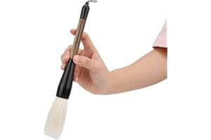 VOLUXE Weasel Brush, Writing Brush Large for Beginners Professionals Calligraphy Brushes Painting Supplies for Practice Chinese Calligraphy (Sheep, Blue)