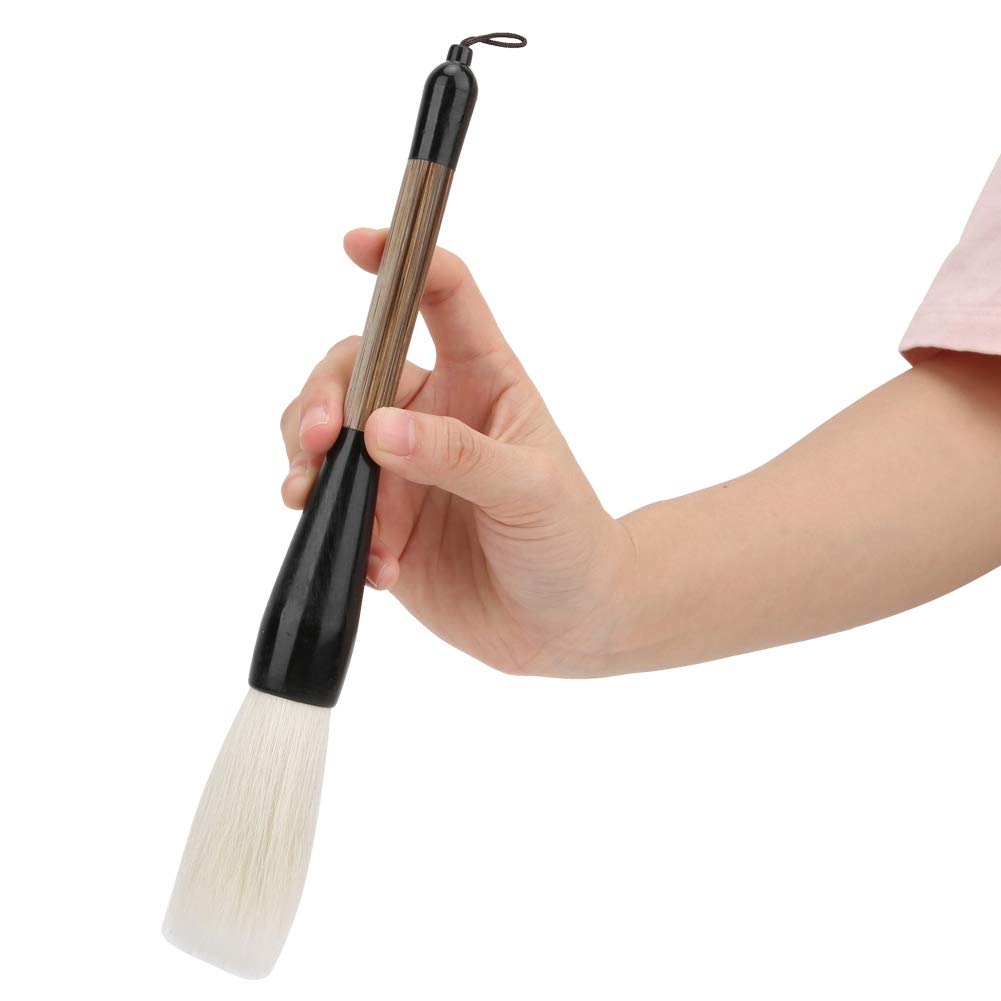 Nobrand Chinese Traditional Calligraphy Brush, Large Chinese Painting Antithetical Couplet Writing Brush for Writing Practicing(Sheep Wool)