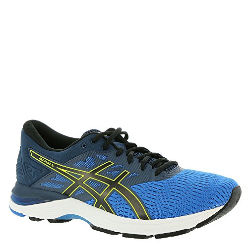 ASICS Men's Gel-Flux 5 Running Shoe, Directoire Blue/Black/Safety Yellow 11 D(M) US