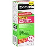 Robitussin Severe CF Maximum Strength Cough, Cold, & Flu Medicine (8 fl. oz. Bottle)