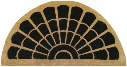 Imperial Fantail 24" x 39" Half Round Doormat