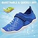 WALUCAN Girls' & Boy's Water Shoes Aqua Shoes Athletic Sneakers Lightweight Sport Shoes(Toddler/Little Kid/Big Kid)