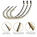 Goture 120PCS Fly Barb Fishing Hooks with Magnetic Components Box – High Carbon Steel Fly Tying Fishing Hooks Kit