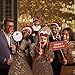 67-Piece Christmas Party Photo Booth Props Kit, Christmas decoration & Party Supplies, Including Christmas glasses, hand signs, hats, tags ect.