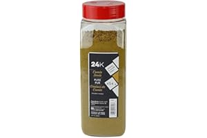 24K Ground Cumin - 454 g | Premium Gourmet Spice, Freshly Packed, Cumin Seed Powder