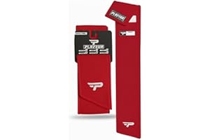 PLAYEUR Every Play Counts. Play with Heart. Trust Our Football Towels for Unbeatable Grip & Clear Vision - Lightweight for All Your Sports Gear (Adult, Red)