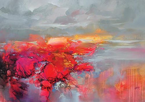 Art Group Scott Naismith (Molecular Bonds 2) - Canvas Print 85 x 120cm, 85 x 120 x 1.3 cm, Multi-Colour