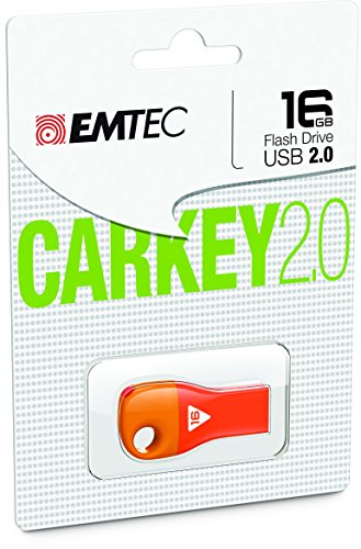 Emtec Car Key USB 2.0 Flash Drive 16 GB - Pink (Certified Refurbished)