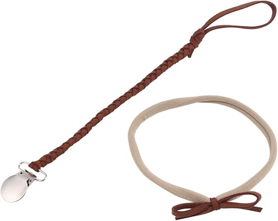 leather baby teether