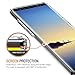 Trianium Note 8 Case, Clarium Series for Samsung Galaxy Note 8 Case / Note8 Clear Hybrid Cover [Scratch Resistant] Ergonomic Cushion Shock-Absorbing TPU Bumper + PC Hard Back Panel - Clear (TM000229)