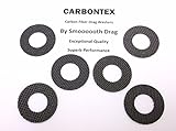 PENN Reel Part Senator 114H 6/0 - (6) Smooth Drag Carbontex Drag Washers #SDP16