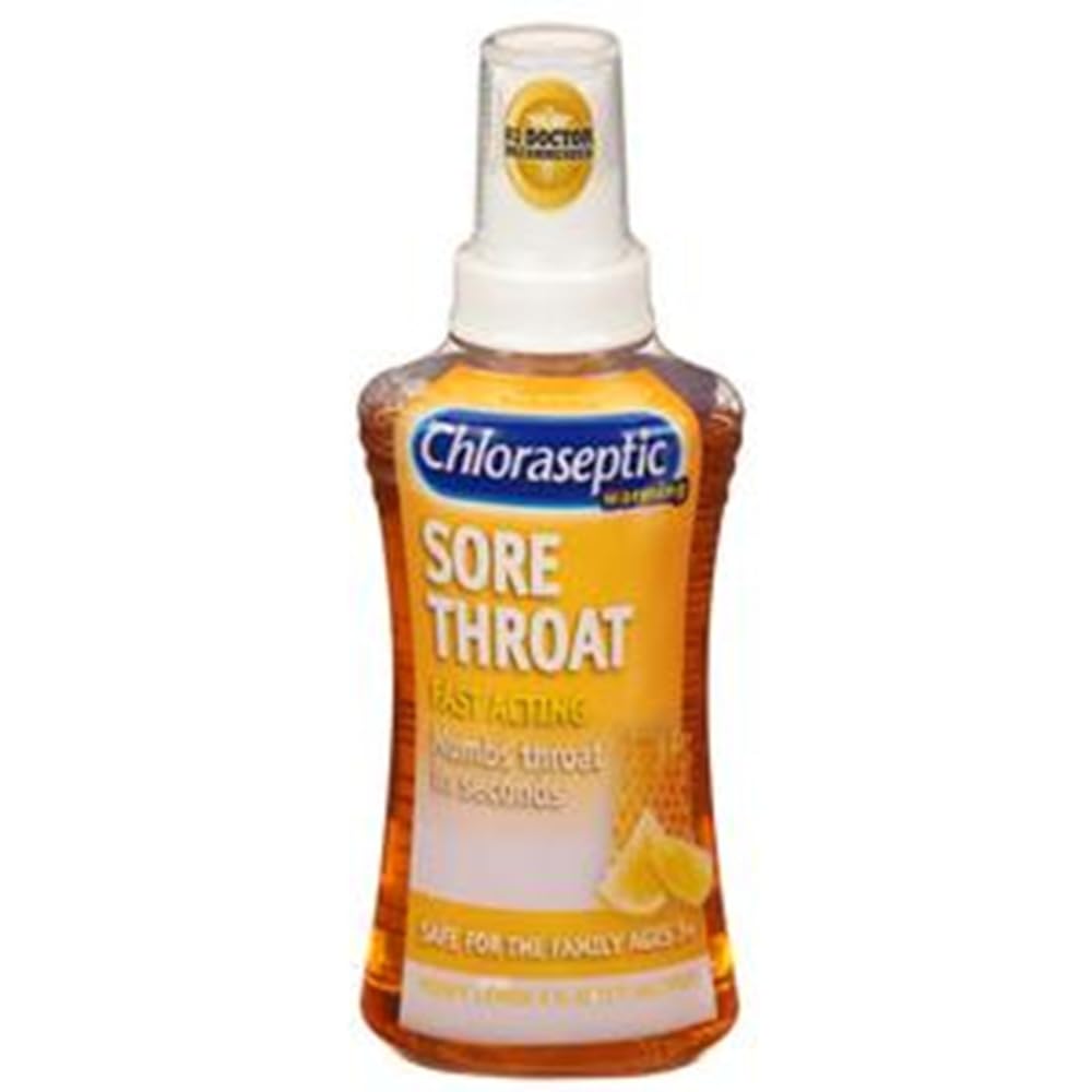 Photo 1 of 10 BOTTLES OF Chloraseptic Warming Honey Lemon Spray 6 oz