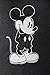 Disney Womens Plus Size Tank Mickey Mouse Sleeveless (Charcoal, 1X)