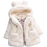 Fumdonnie Baby Jacket Toddler Winter Coats Newborn Infant Puffer Fleece Snow Clothes 0-5T