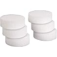 Hygloss Products Foam Discs - Craft Foam Flat Circles (XPS) for Projects, Floral Arrangements, Arts, & Crafts, Cake Dummies, 3" x .75", White, 12 Pieces