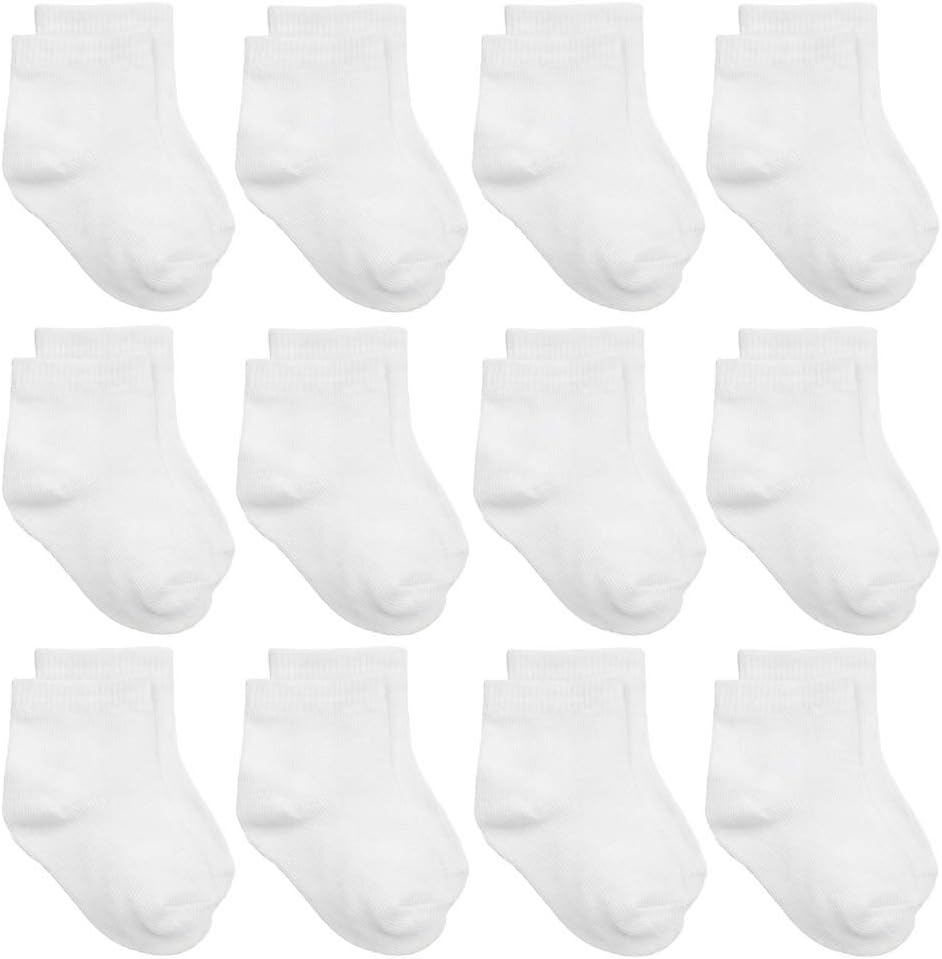 WAFUNNEBaby Socks for Infant Toddler Boys Girls Cotton Crew