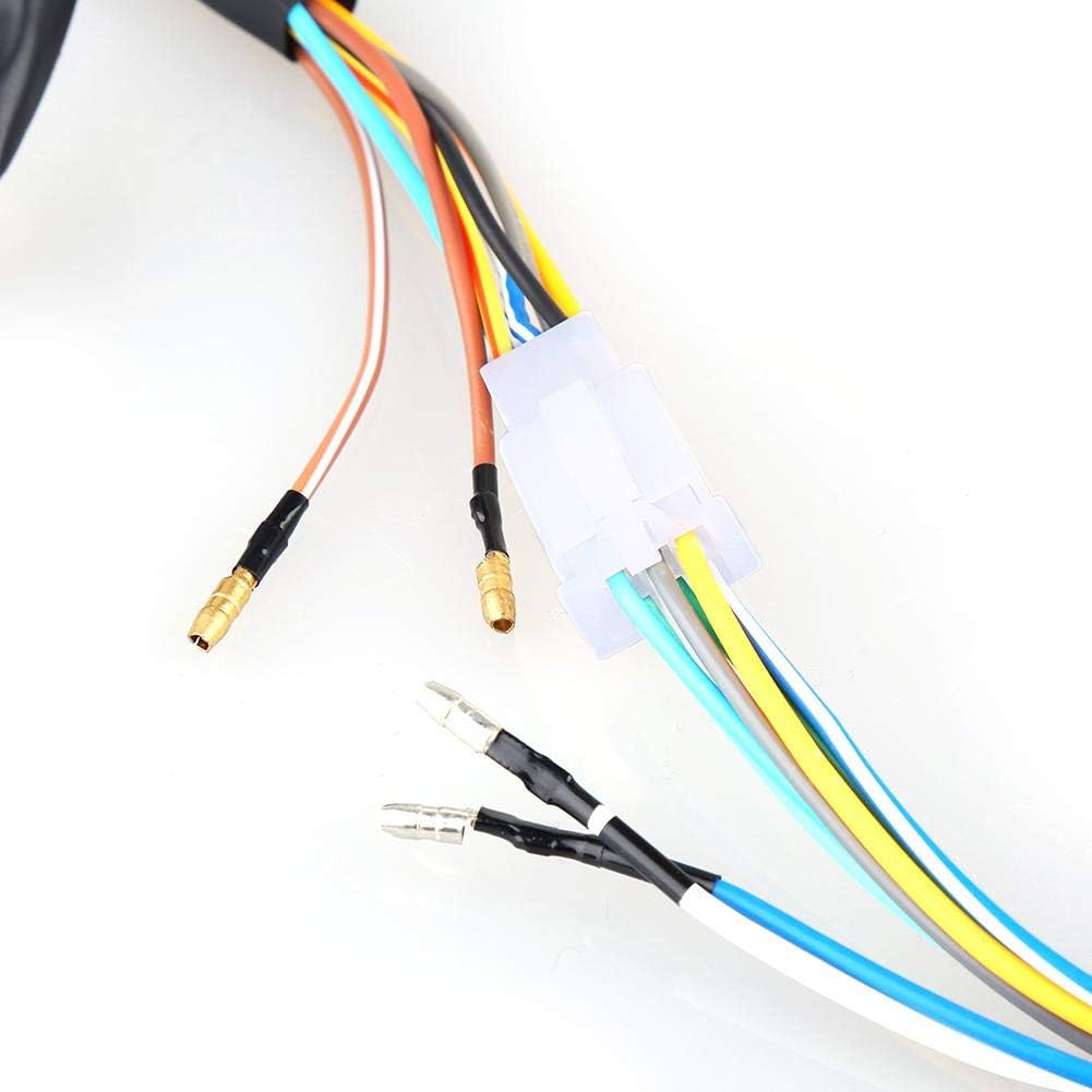 Motorcycle Handlebar Switch Control, Motorcycle Handlebar Horn High/Low Beam Turn Switch Control Left Right Side - Image 5