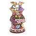 Jim Shore HWC by Enesco Kissing Bunnies with Rotatable Flowers