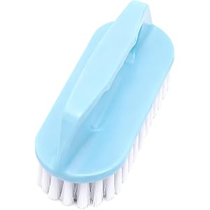 Generic Blue 1 Pack Ergonomic Cleaning Brush, Shoe Brush, Floor Brush, Clothes Brush -Kitchen, Household, and Pet Cleaning Br