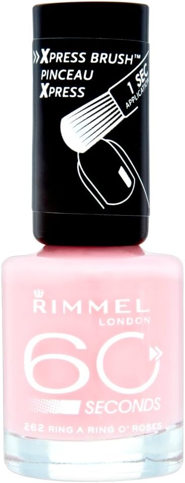 Rimmel 60 Seconds Nail Polish Ring A Ring O Roses Amazon Co Uk Beauty