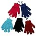 Children Warm Magic Gloves Teens Winter Gloves Boys Girls Knit Gloves 12 Pack Asst.(7 to 16 years old)