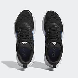 adidas Women's Questar Sneaker, Black/Blue