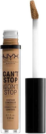 NYX Can’t Stop Won’t Stop Contour Concealer Golden 24HR Matte Full Coverage