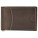 Rachiba Leather Bifold Wallet With Money Clip–Light-Brown Genuine Leather Wallet