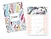 Wall Calendar From January Through December 2021 with Stickers - Colour Desk Calendar - Monthly Calendar Planner - Daily Planner - Wall Hanging Calendar