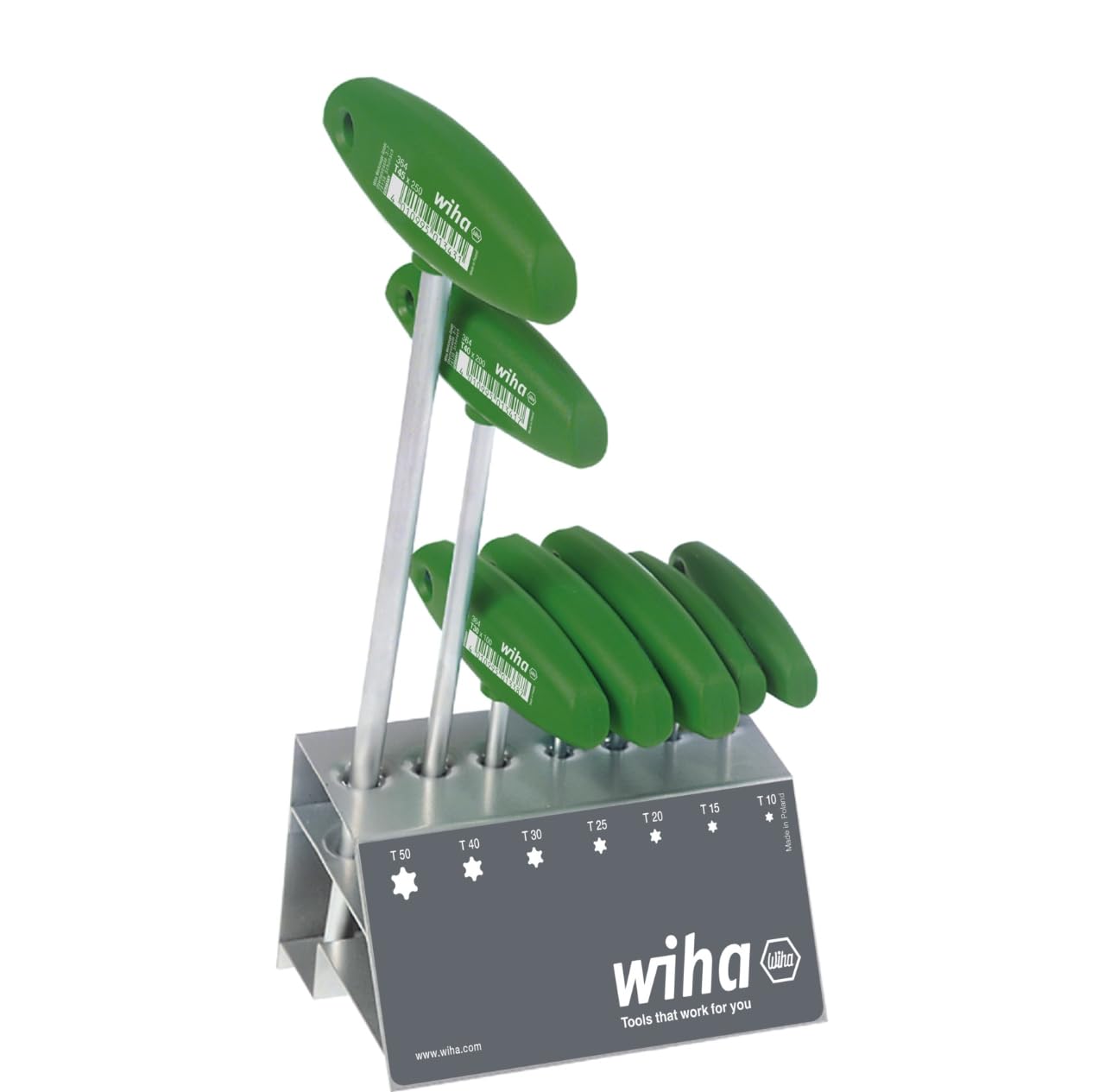 Wiha 334VB TORX Screwdriver Set with T-Handle, 364VB