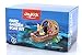 Joykick Fairy Garden Boat Kit - Miniature Hand Painted Figurine Statues with Accessories - Set of 6pcs for Your House or Lawn Decor