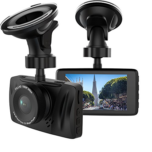Dash Cam Bymore In Car Camera DVR Full HD 1080P,3'' LCD Screen,170Â°Wide Angle Dashboard Camera Recorder with WiFi&App,Night Vision,G-sensor, Motion Detection