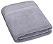 Amazon Brand – Pinzon Heavyweight Luxury Cotton Large Towel Bath Sheet - 70 x 40 Inch, Platinum