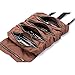 Super Roll Tool Roll,Multi-Purpose Roll Up Tool Bag, Wrench Roll,Canvas Tool Organizer Bucket,Car First Aid Kit Wrap Roll Storage Case,Hanging Tool Zipper Carrier Tote,Car Camping Gear