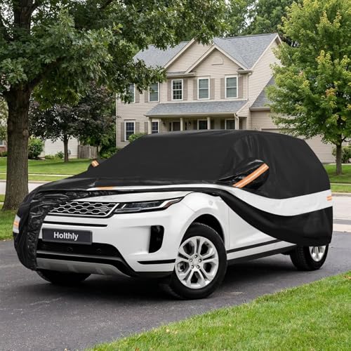 Holthly SUV Car Cover Fit for Range Rover Sport (2013-2026) 10 Layers Full Tarpaulin 100% Waterproof Dust Wind Rain UV Protection