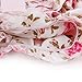 WINOMO Baby Girl Bloomers Diaper Cover Pink Floral Bowknot Ruffle Pants Size S