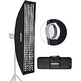Godox 35cm x 160cm 14"x63" Strip Beehive Honeycomb Grid Softbox Bowens Mount Godox Flash Light Other Studio Flash Light
